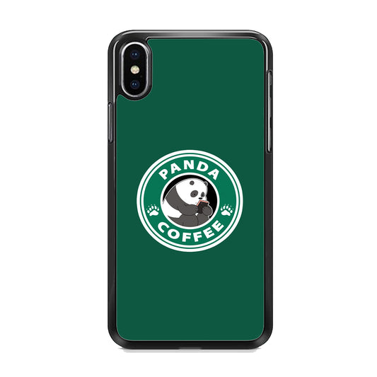 Panda Coffee  iPhone Xs Max Case