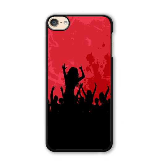 Party Silhouette  iPod Touch 6 Case