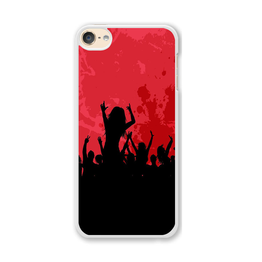 Party Silhouette  iPod Touch 6 Case