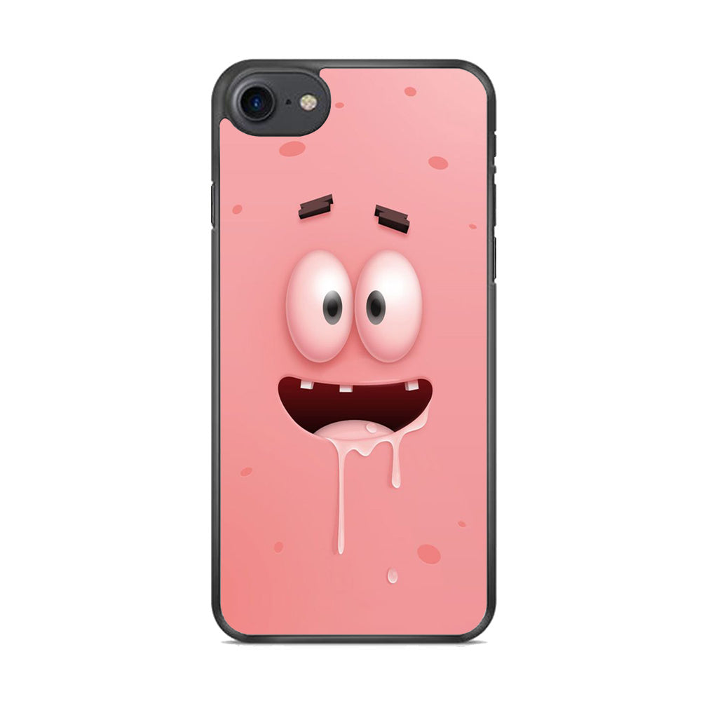 Patrick Star smiling face iPhone 8 Case