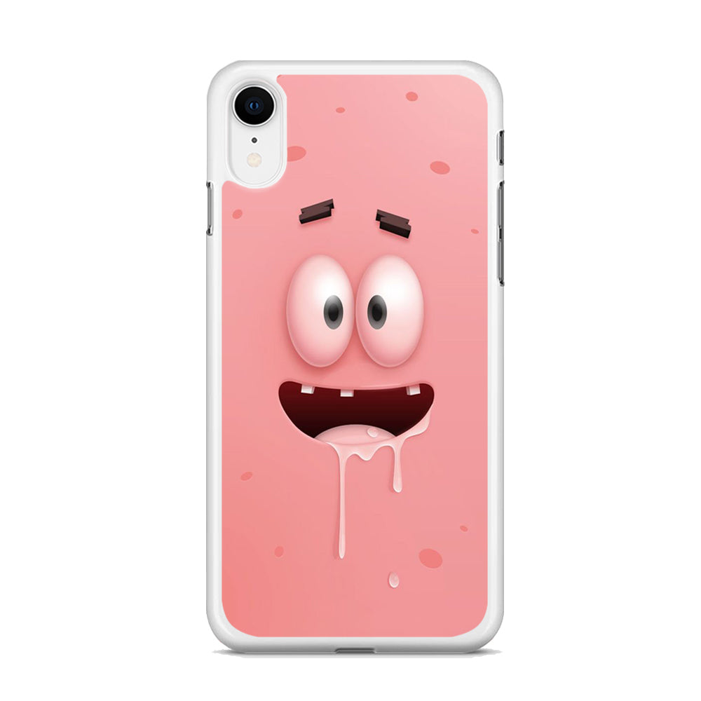 Patrick Star smiling face iPhone XR Case