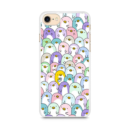 Pinguins Doodle iPhone 8 Case