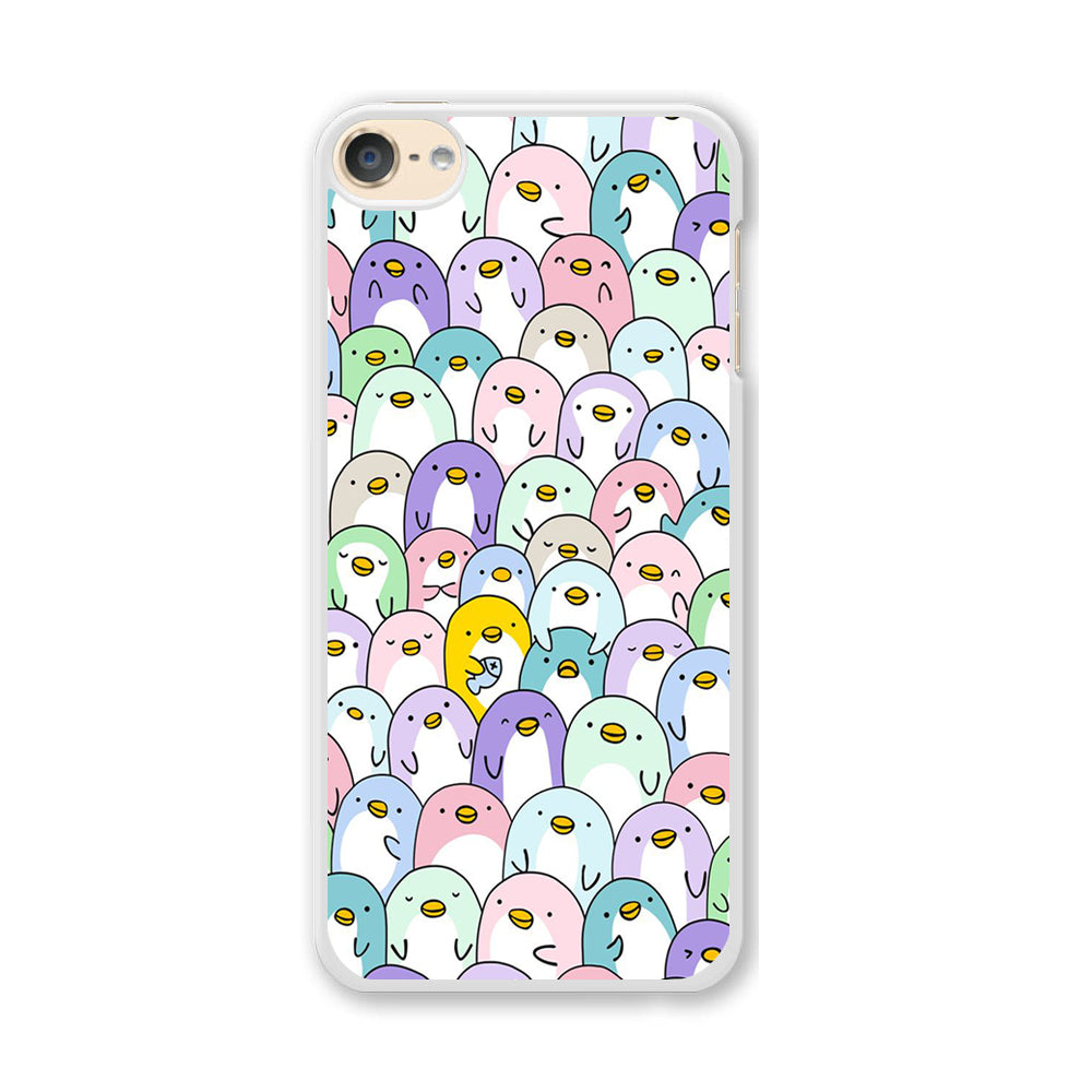 Pinguins Doodle  iPod Touch 6 Case