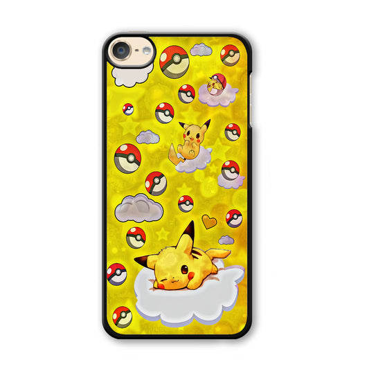 Pokemon Pikachu and Cloud iPod Touch 6 Case