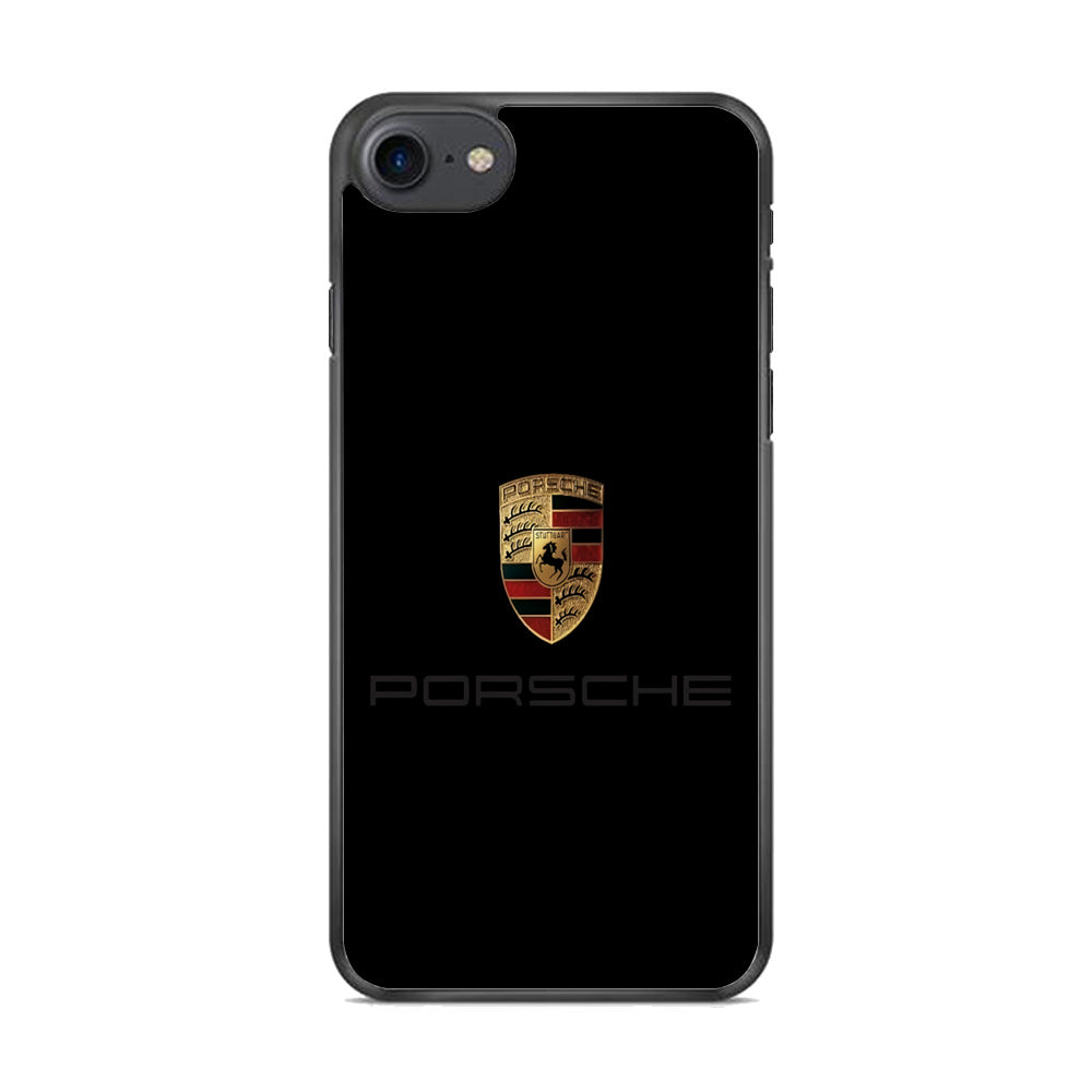 Porsche Logo Black  iPhone 7 Case