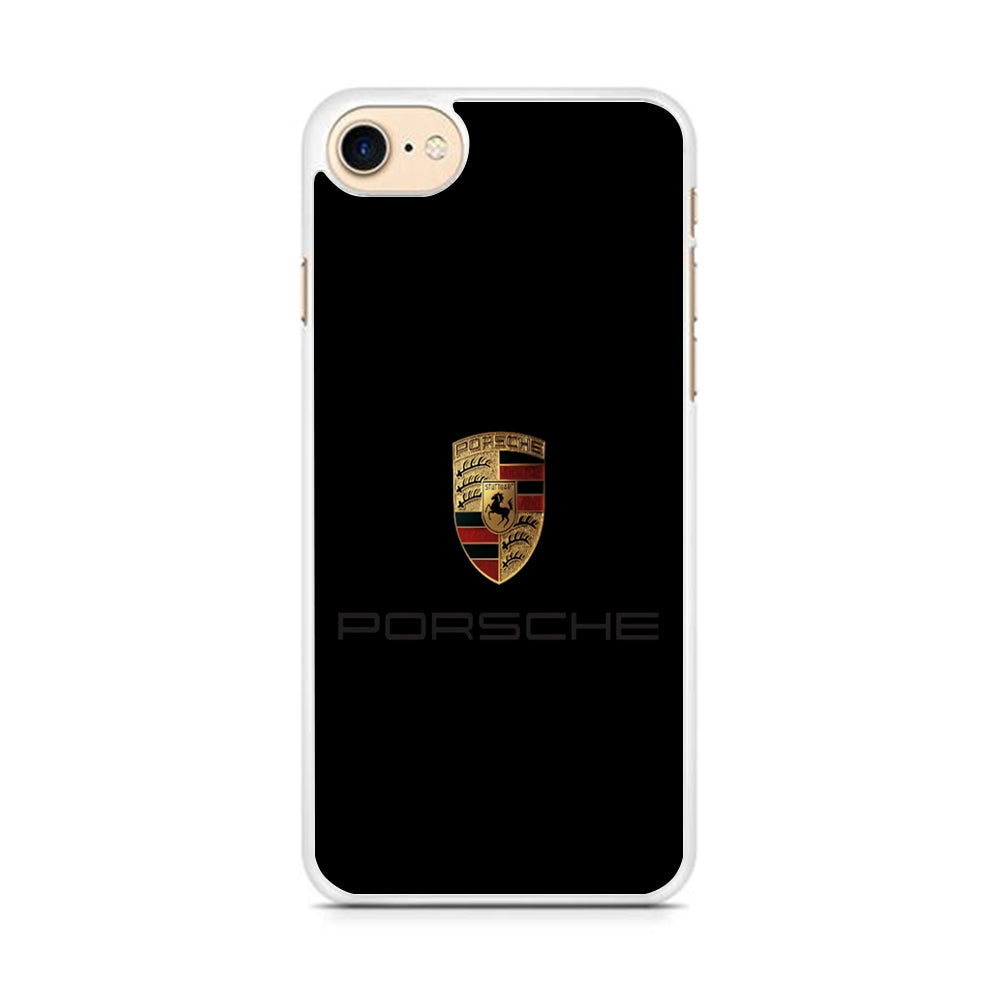 Porsche Logo Black  iPhone 7 Case