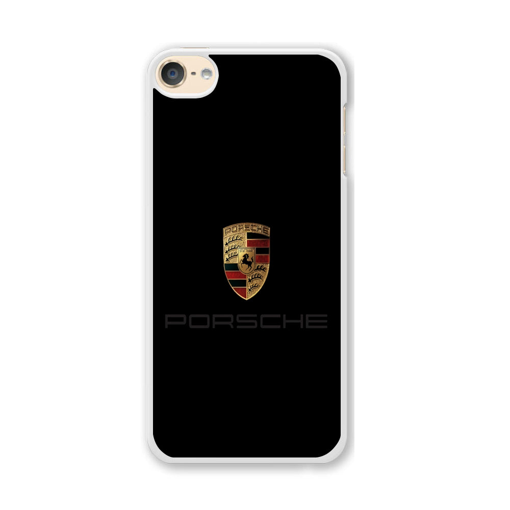 Porsche Logo Black iPod Touch 6 Case