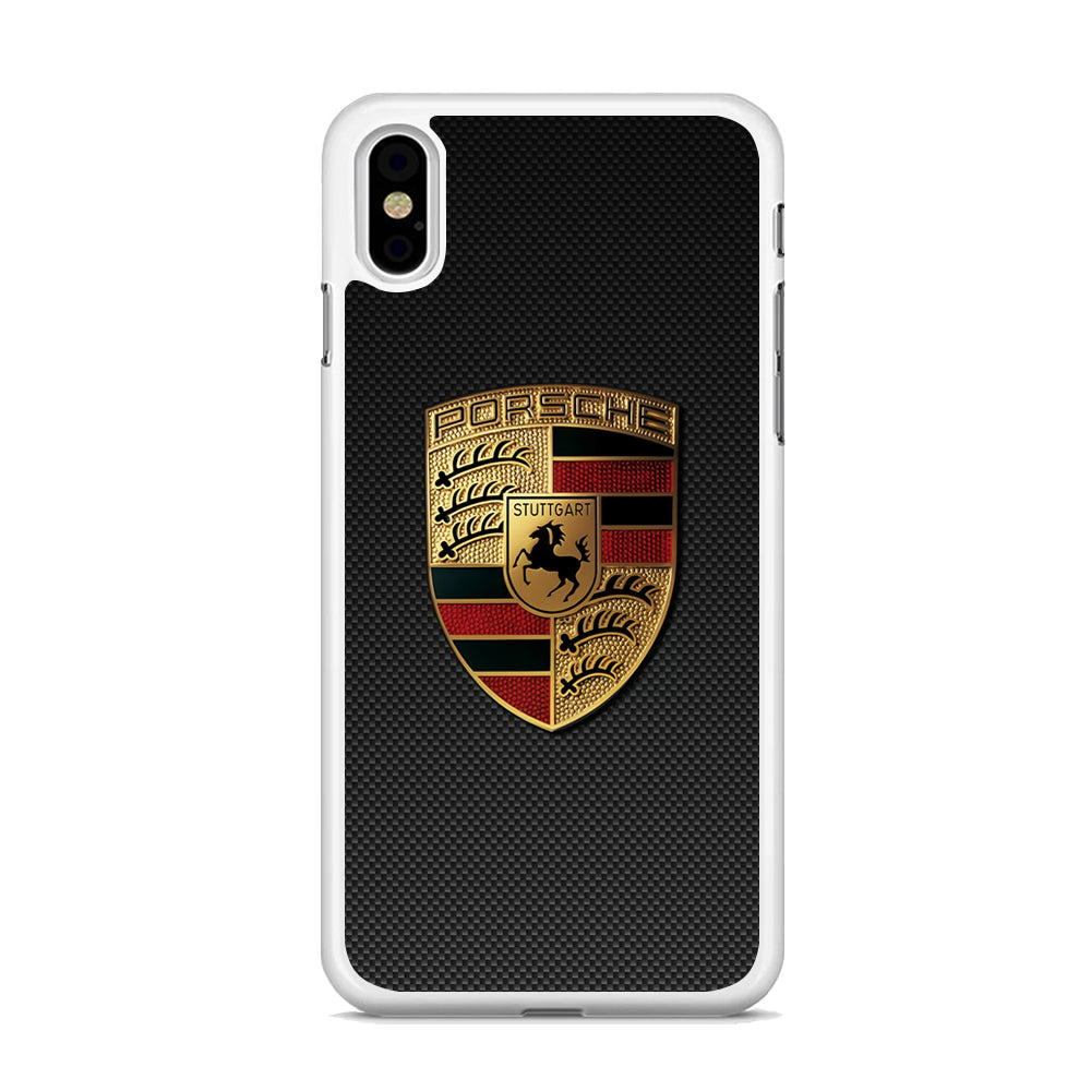 Porsche Logo Luxury iPhone X Case