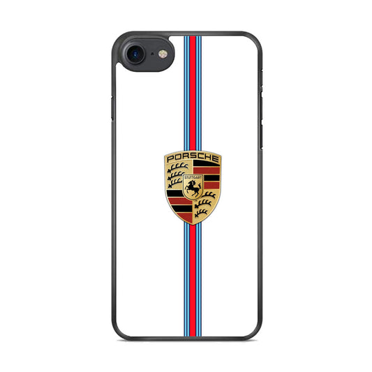 Porsche Logo White iPhone 7 Case