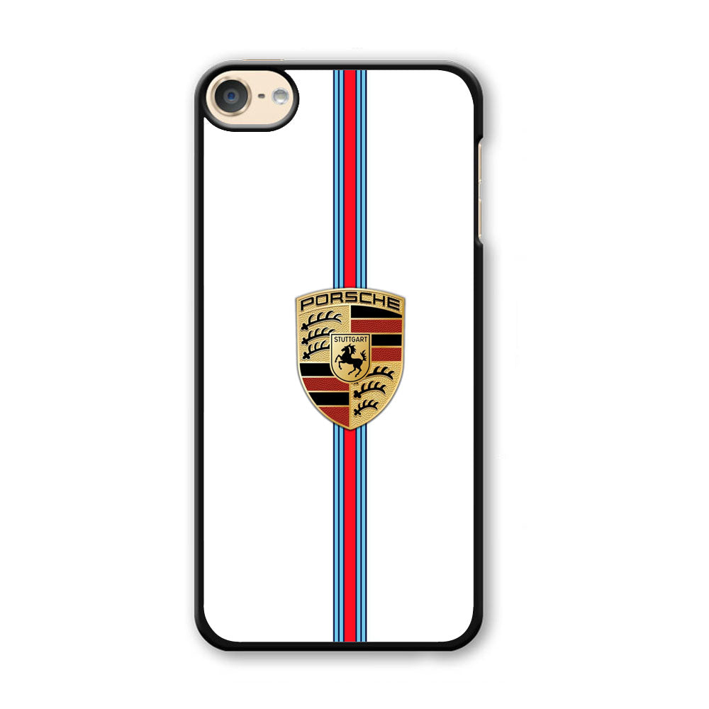 Porsche Logo White iPod Touch 6 Case