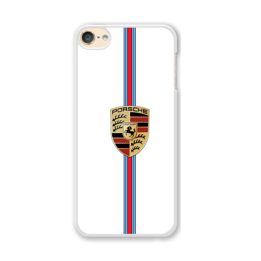 Porsche Logo White iPod Touch 6 Case