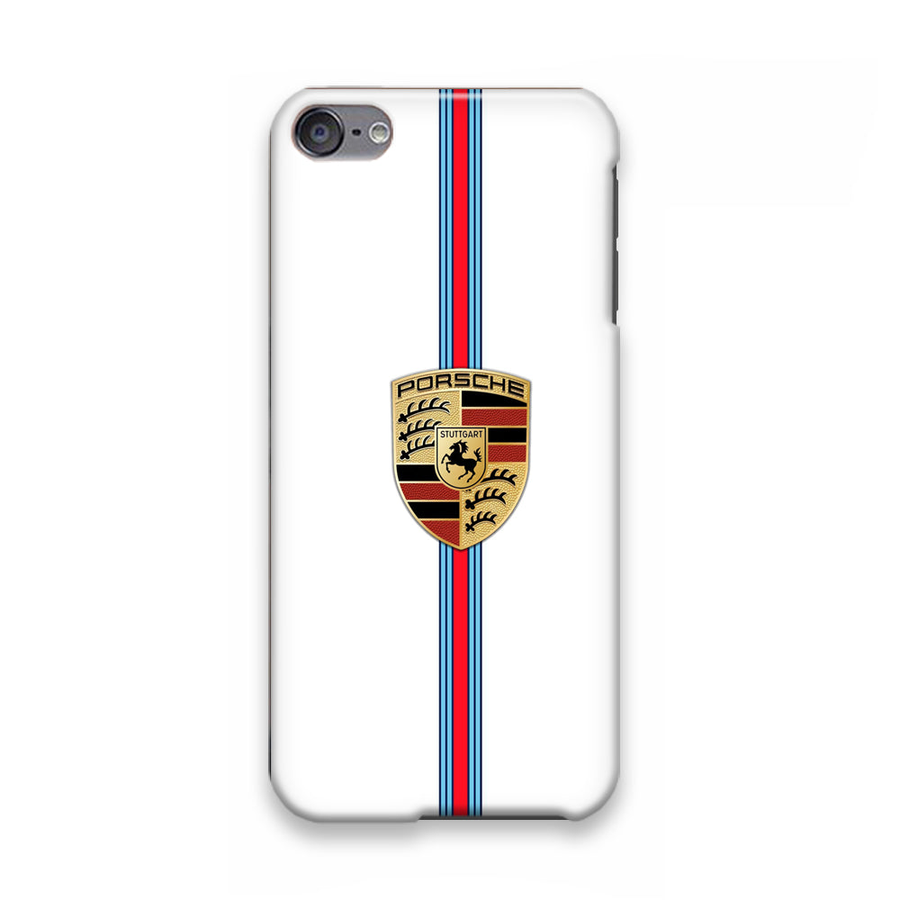 Porsche Logo White iPod Touch 6 Case