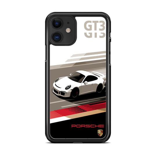 Porsche Speed Scene GT3 iPhone 11 Case