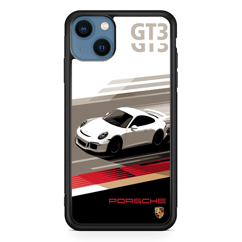 Porsche Speed Scene GT3 iPhone 13 Case