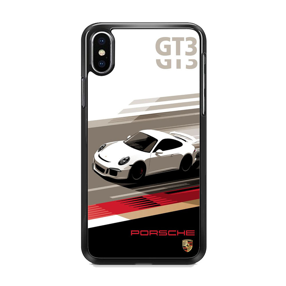 Porsche Speed Scene GT3 iPhone X Case