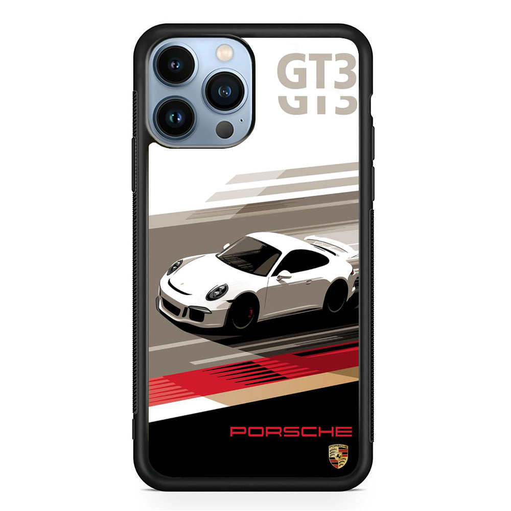 Porsche Speed Scene GT3 iPhone 13 Pro Max Case