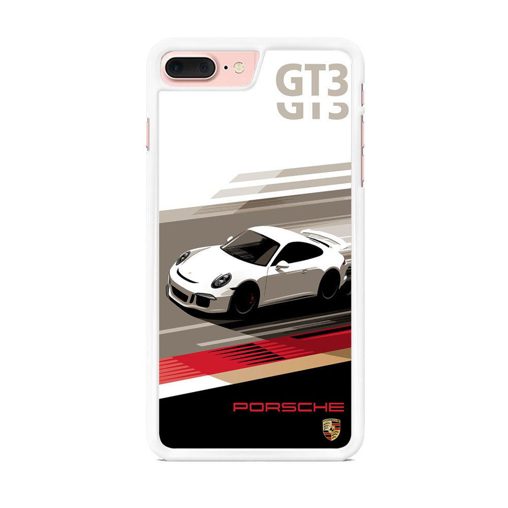 Porsche Speed Scene GT3 iPhone 8 Plus Case