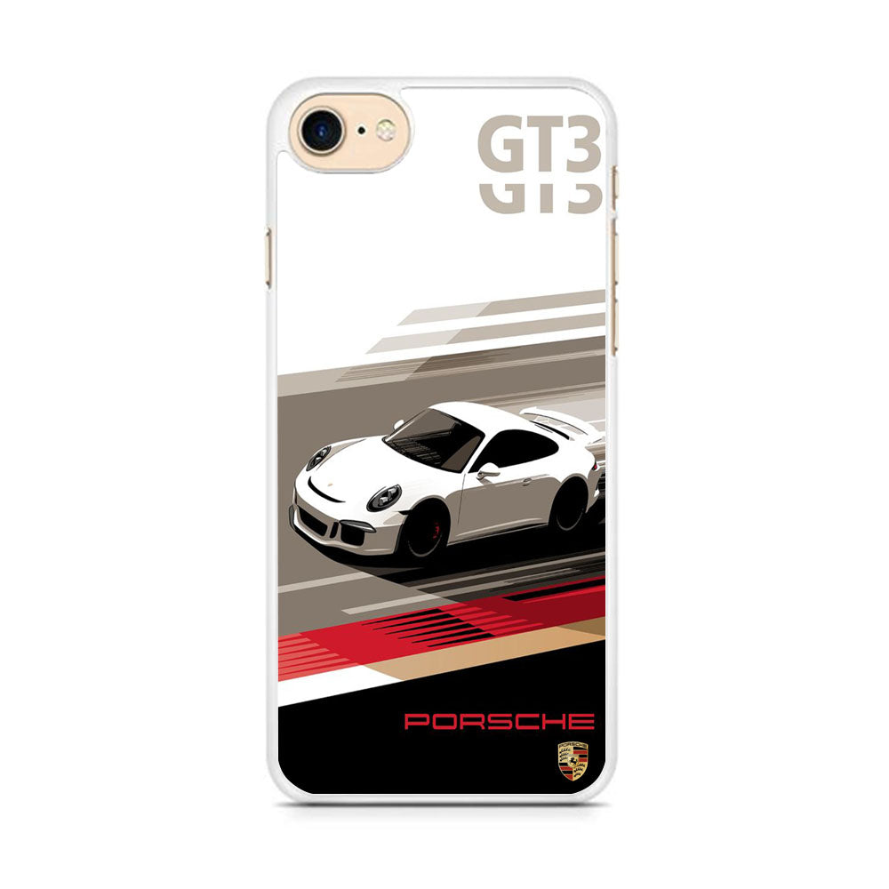 Porsche Speed Scene GT3 iPhone 8 Case