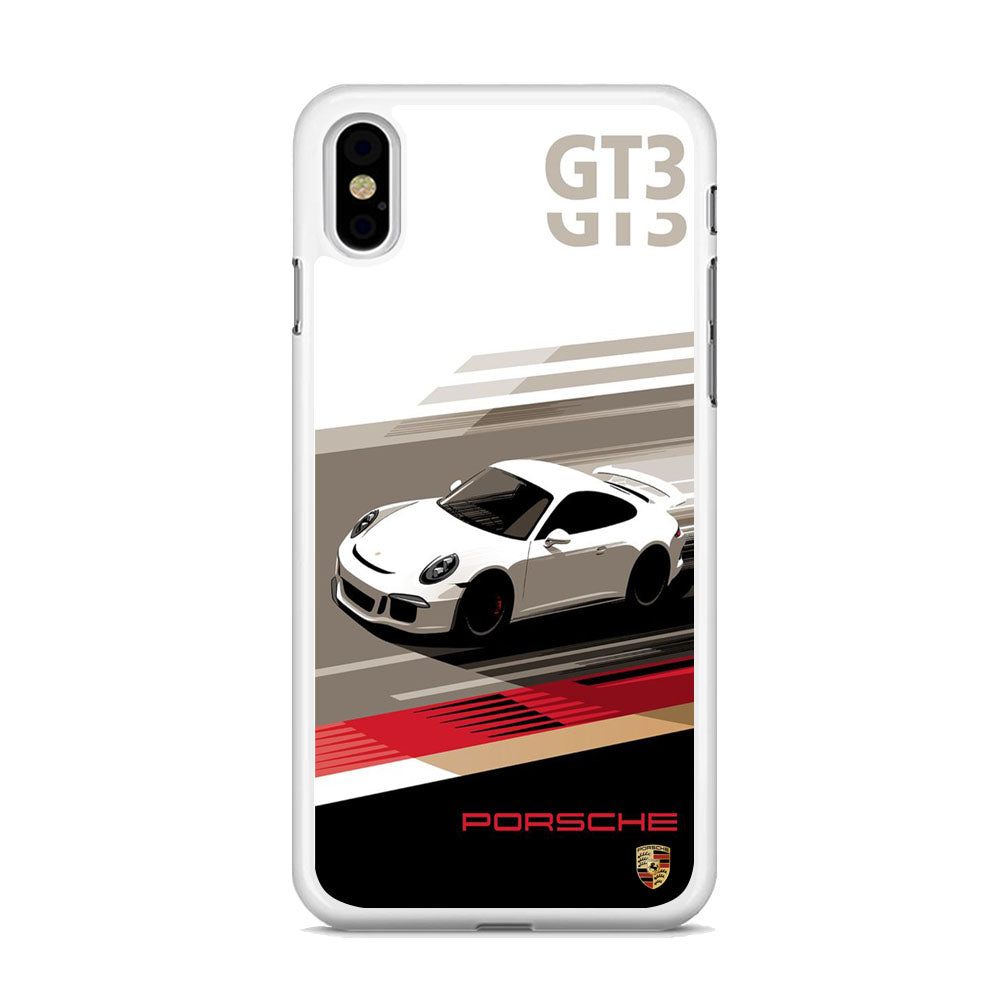 Porsche Speed Scene GT3 iPhone Xs Max Case