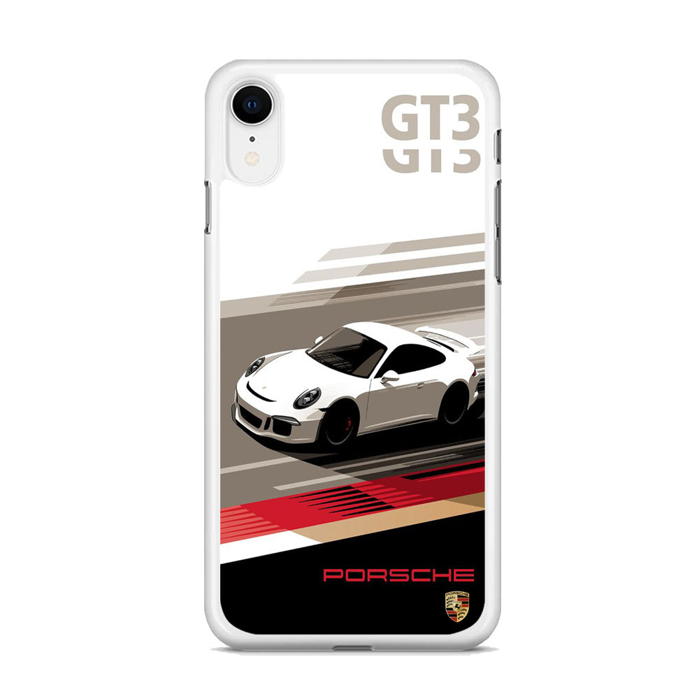 Porsche Speed Scene GT3 iPhone XR Case