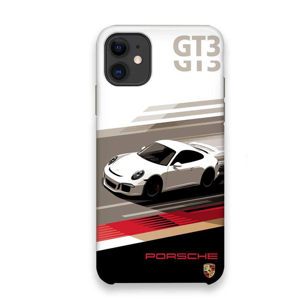 Porsche Speed Scene GT3 iPhone 11 Case