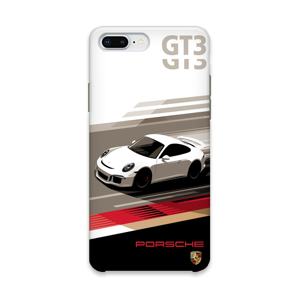 Porsche Speed Scene GT3 iPhone 8 Plus Case