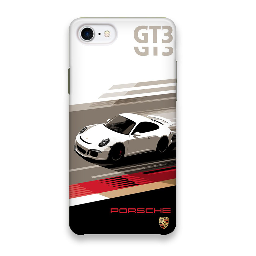 Porsche Speed Scene GT3 iPhone 8 Case