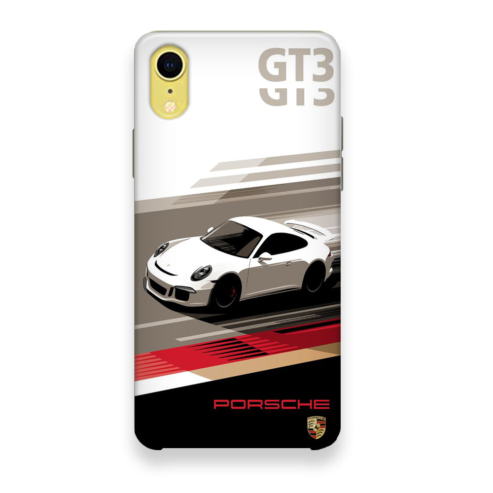 Porsche Speed Scene GT3 iPhone XR Case