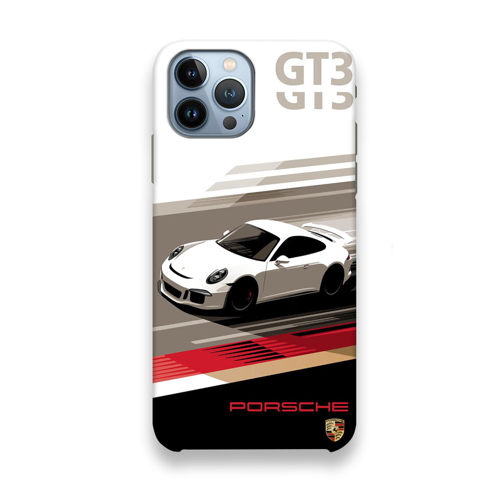 Porsche Speed Scene GT3 iPhone 13 Pro Max Case