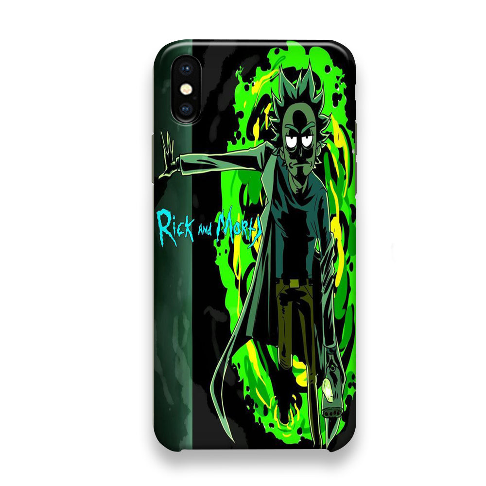 Rick Morthy Go To Space iPhone Xs Case