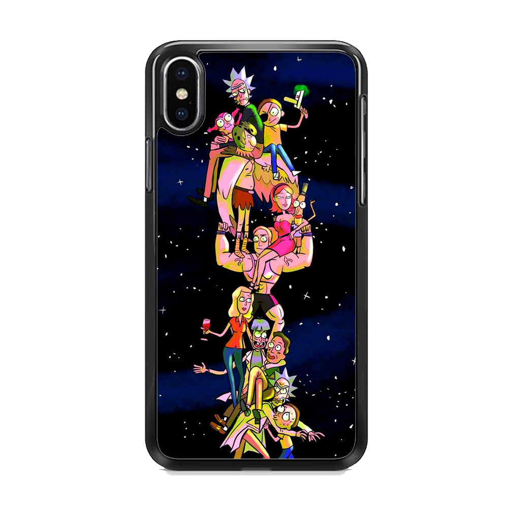 Rick and Morty 005 iPhone Xs Max Case