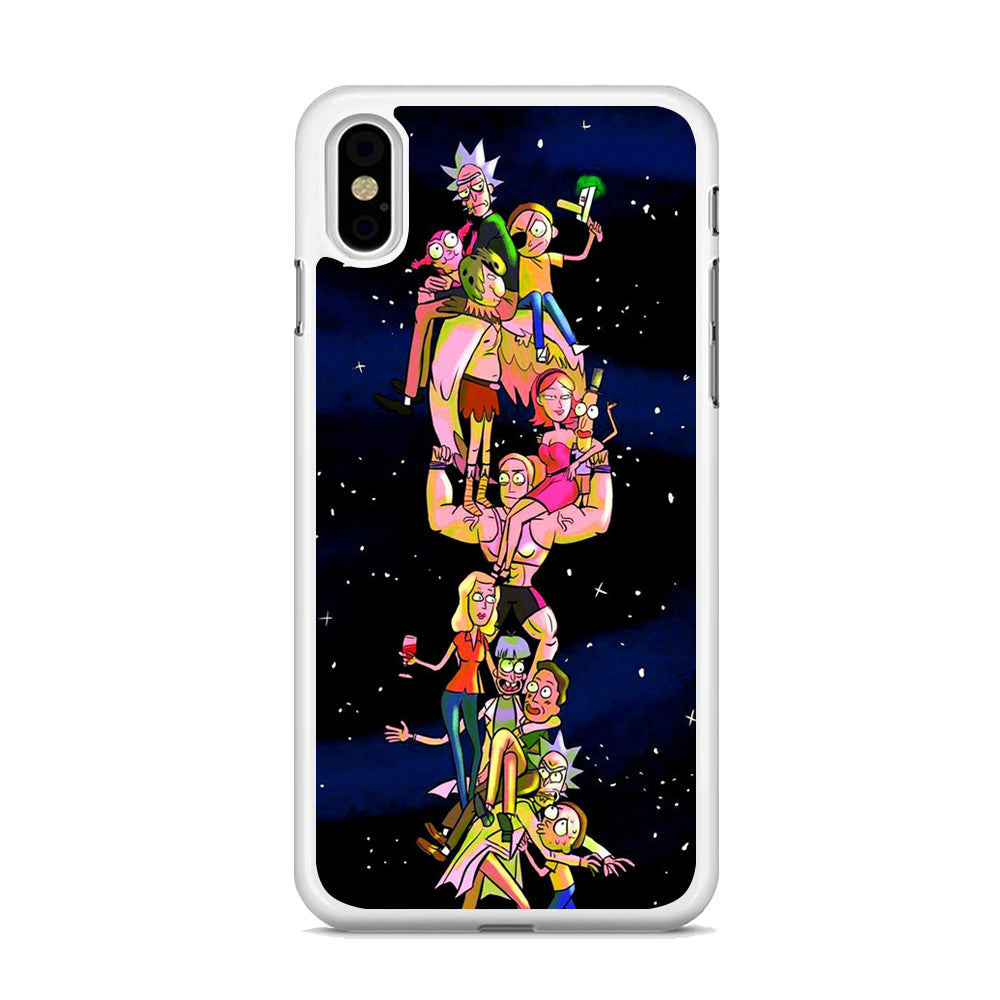 Rick and Morty 005 iPhone Xs Max Case