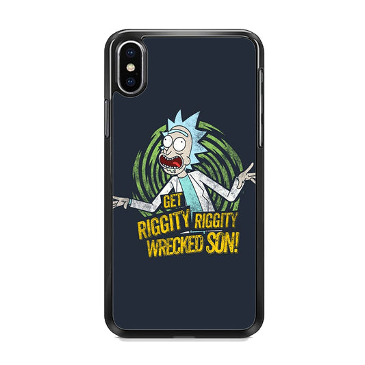 Rick and Morty 006 iPhone X Case