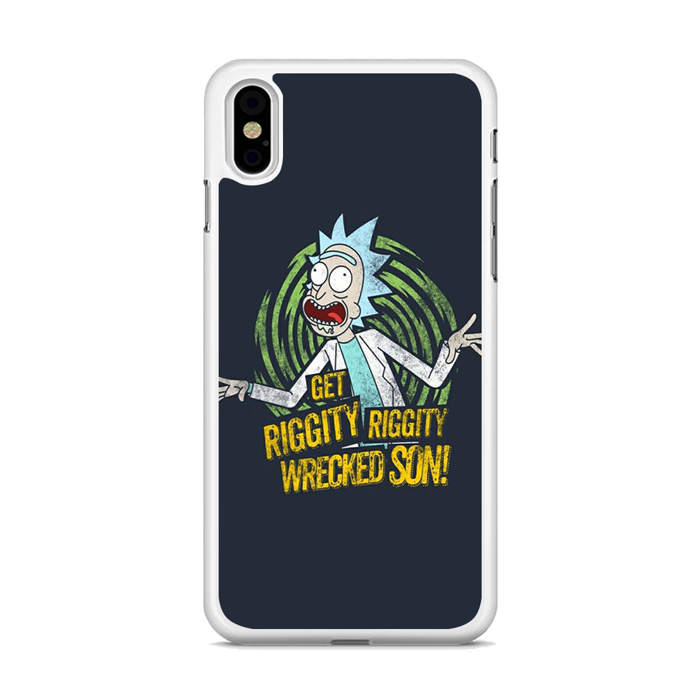 Rick and Morty 006 iPhone X Case