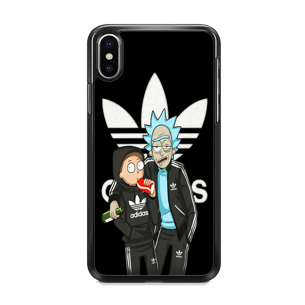 Rick and Morty Adidas iPhone X Case