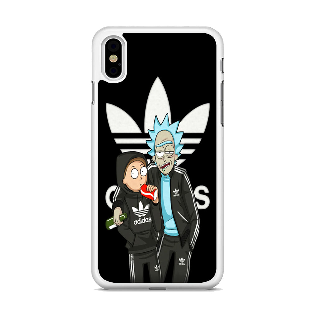 Rick and Morty Adidas iPhone X Case