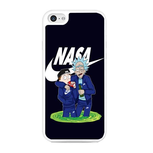 Rick and Morty Nasa Nike Blue   iPhone 6 Plus | 6s Plus Case