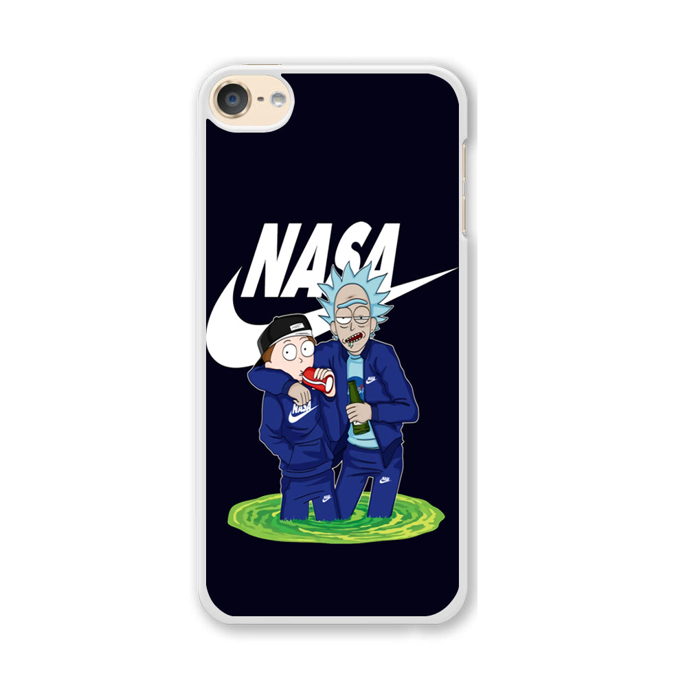 Rick and Morty Nasa Nike Blue iPod Touch 6 Case