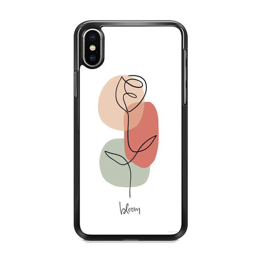 Rose Bloom Arts iPhone X Case