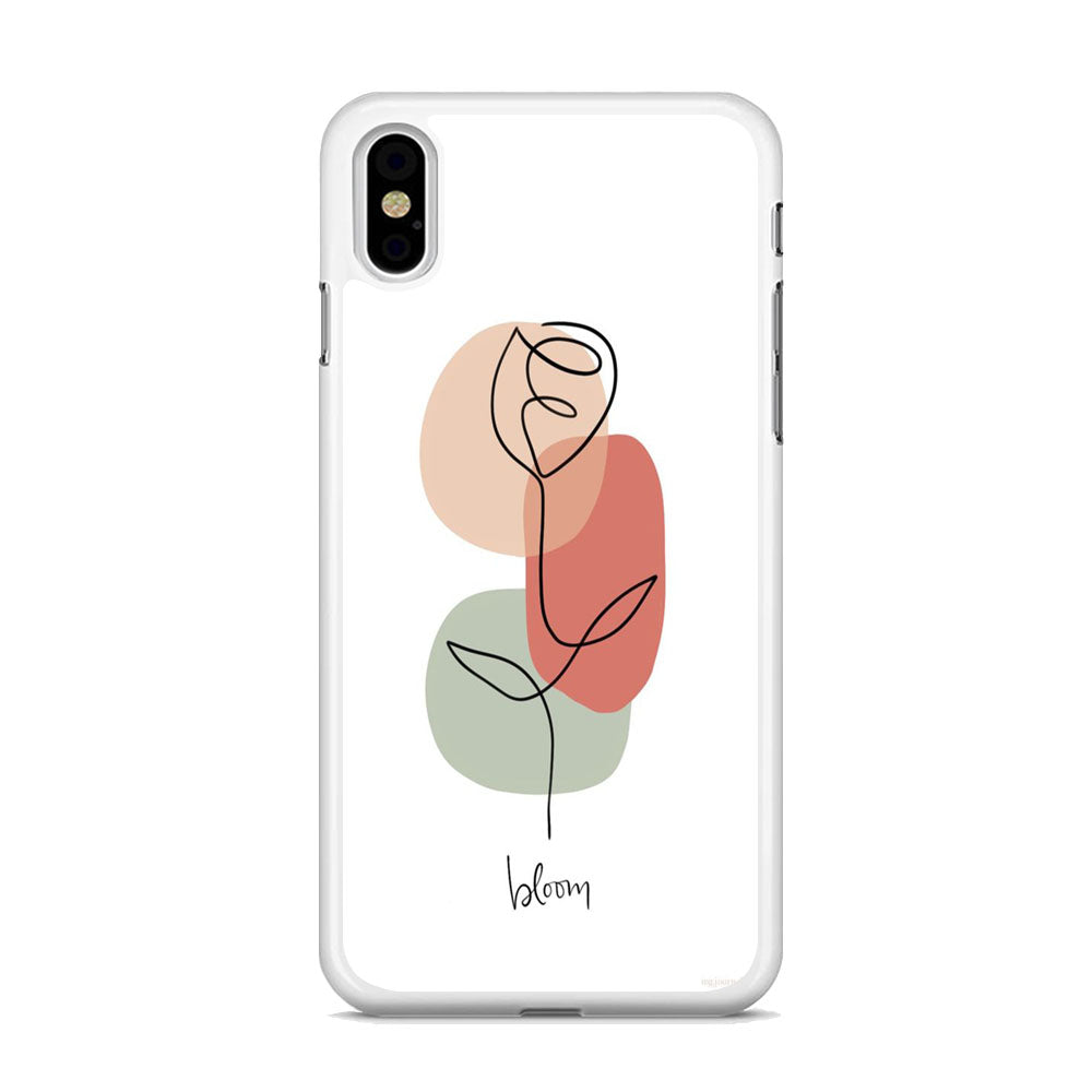 Rose Bloom Arts iPhone X Case