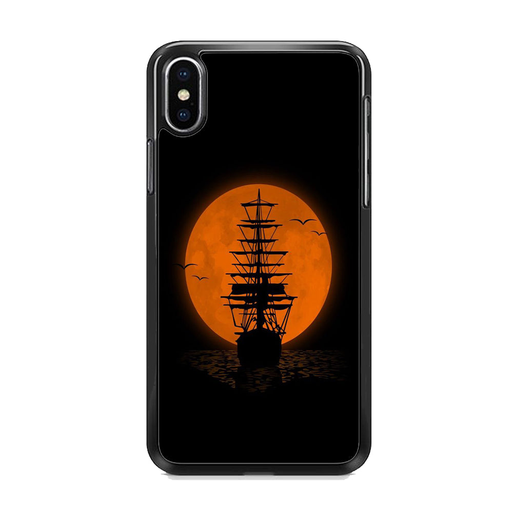 Sailboat in the Night  iPhone Xs Case