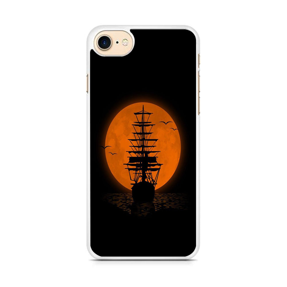 Sailboat in the Night iPhone 8 Case