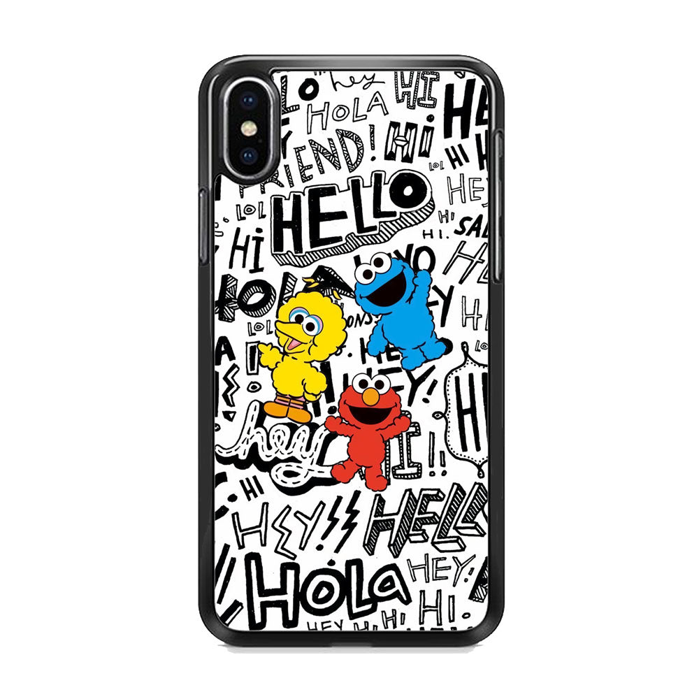 Sesame Street Best Friends iPhone X Case