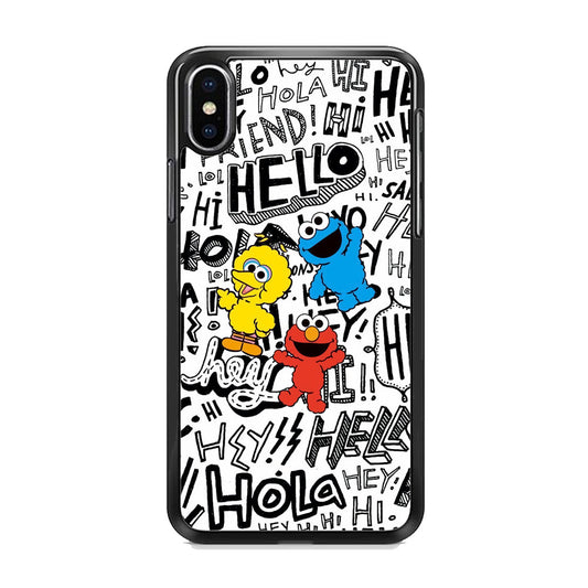 Sesame Street Best Friends iPhone X Case