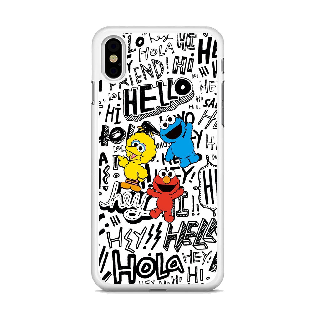 Sesame Street Best Friends iPhone X Case