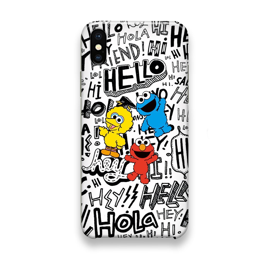 Sesame Street Best Friends iPhone Xs Case