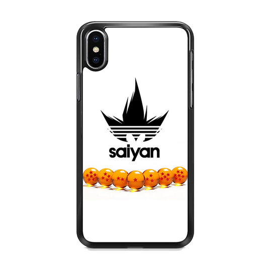 Seven Dragon Ball Saiyan Adidas  iPhone X Case