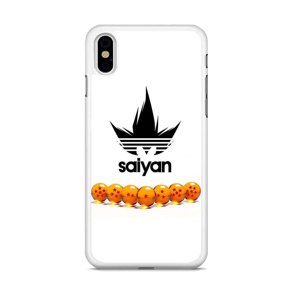 Seven Dragon Ball Saiyan Adidas iPhone X Case