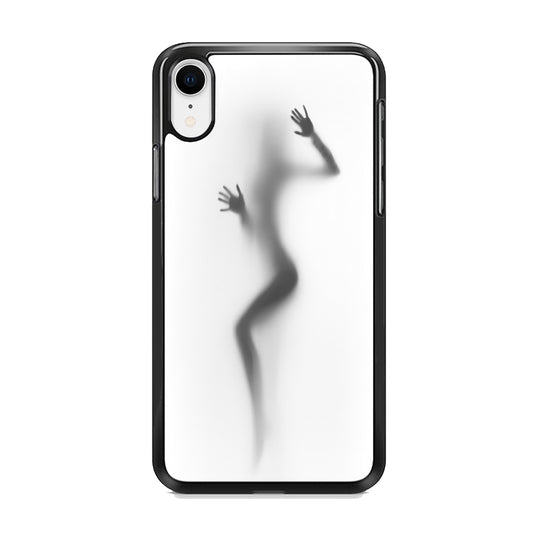 Silhouette Girl iPhone XR Case