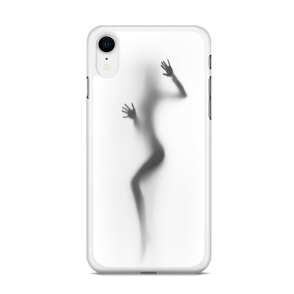 Silhouette Girl iPhone XR Case